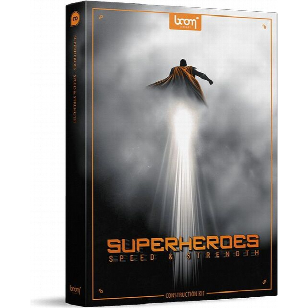 Boom Superheroes SPEED & STRENGTH - Construction Kits
