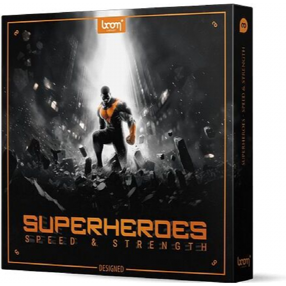 Boom Superheroes Speed & Strength - Designed