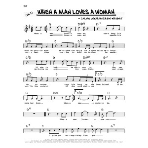When A Man Loves A Woman (High Voice)