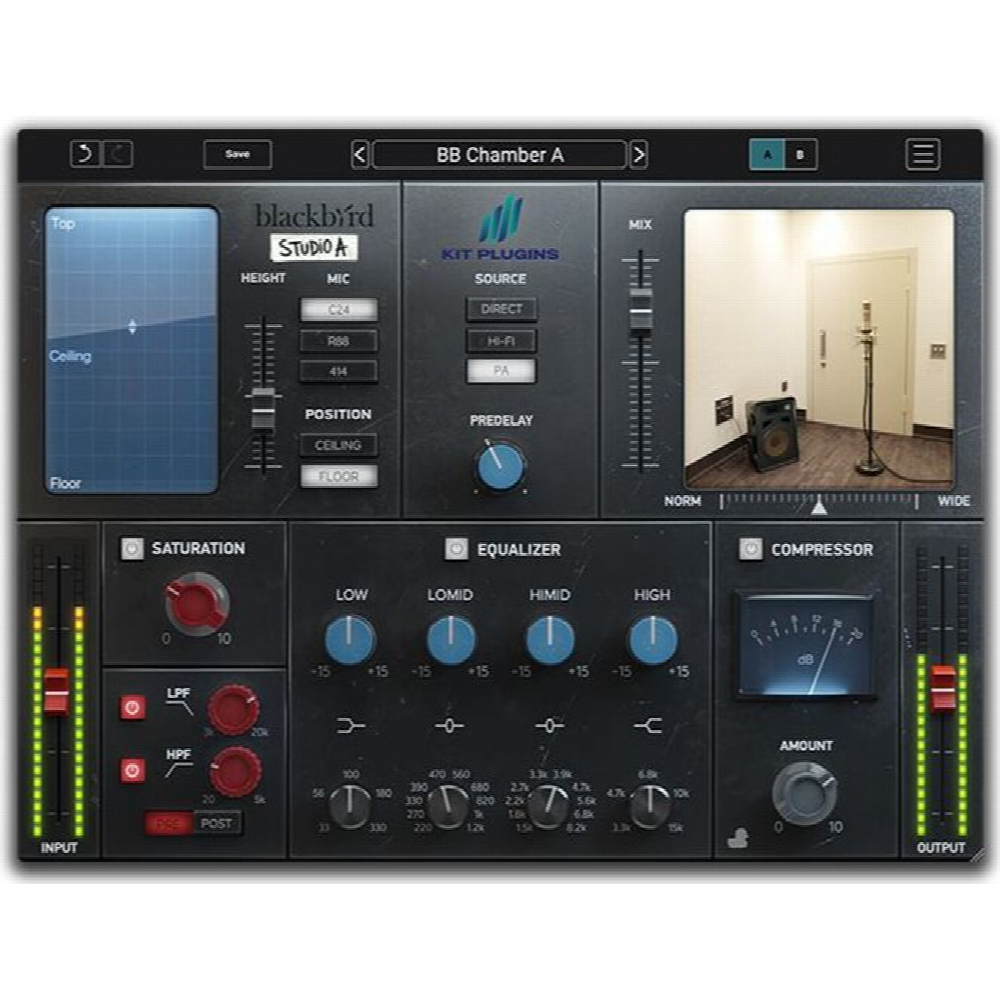 Kit Plugins BB Chamber A Reverb