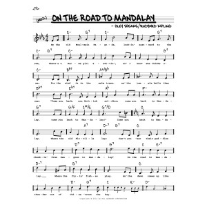 On The Road To Mandalay (High Voice)