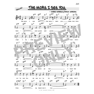 The More I See You (High Voice)