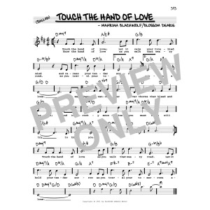 Touch The Hand Of Love (High Voice)