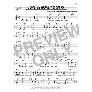 Love Is Here To Stay (High Voice)