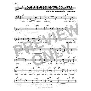 Love Is Sweeping The Country (High Voice)