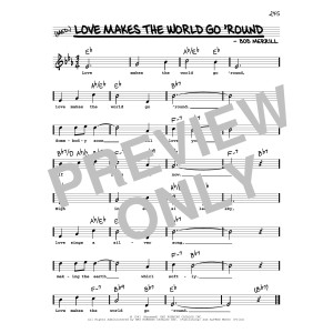 Love Makes The World Go 'round (High Voice)