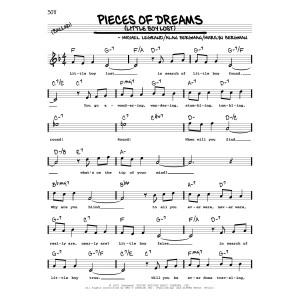 Pieces Of Dreams (Little Boy Lost) (High Voice)