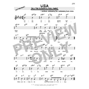 Liza (All The Clouds'll Roll Away) (High Voice)