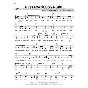 A Fellow Needs A Girl (High Voice)