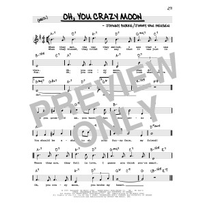 Oh, You Crazy Moon (High Voice)