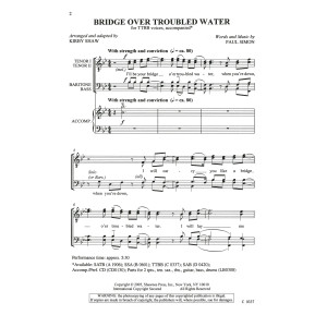 Bridge Over Troubled Water (arr. Kirby Shaw)