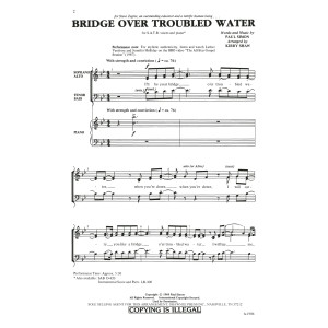 Bridge Over Troubled Water (arr. Kirby Shaw)