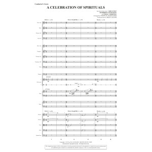 A Celebration of Spirituals - Full Score