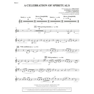 A Celebration of Spirituals - F Horn 2