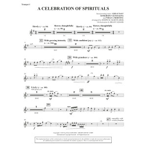 A Celebration of Spirituals - Bb Trumpet 1