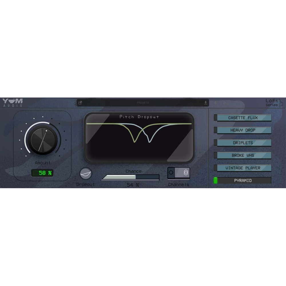 Yum Audio LoFi Pitch Dropout