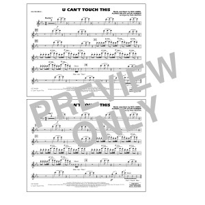 U Can't Touch This (arr. Paul Murtha) - Flute/Piccolo