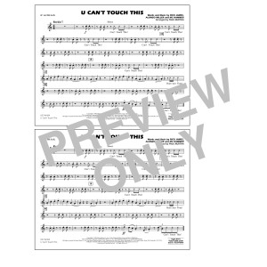 U Can't Touch This (arr. Paul Murtha) - Eb Alto Sax