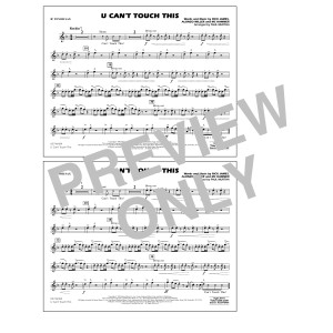 U Can't Touch This (arr. Paul Murtha) - Bb Tenor Sax