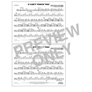 U Can't Touch This (arr. Paul Murtha) - Trombone