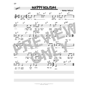 Happy Holiday (High Voice) (from Holiday Inn)