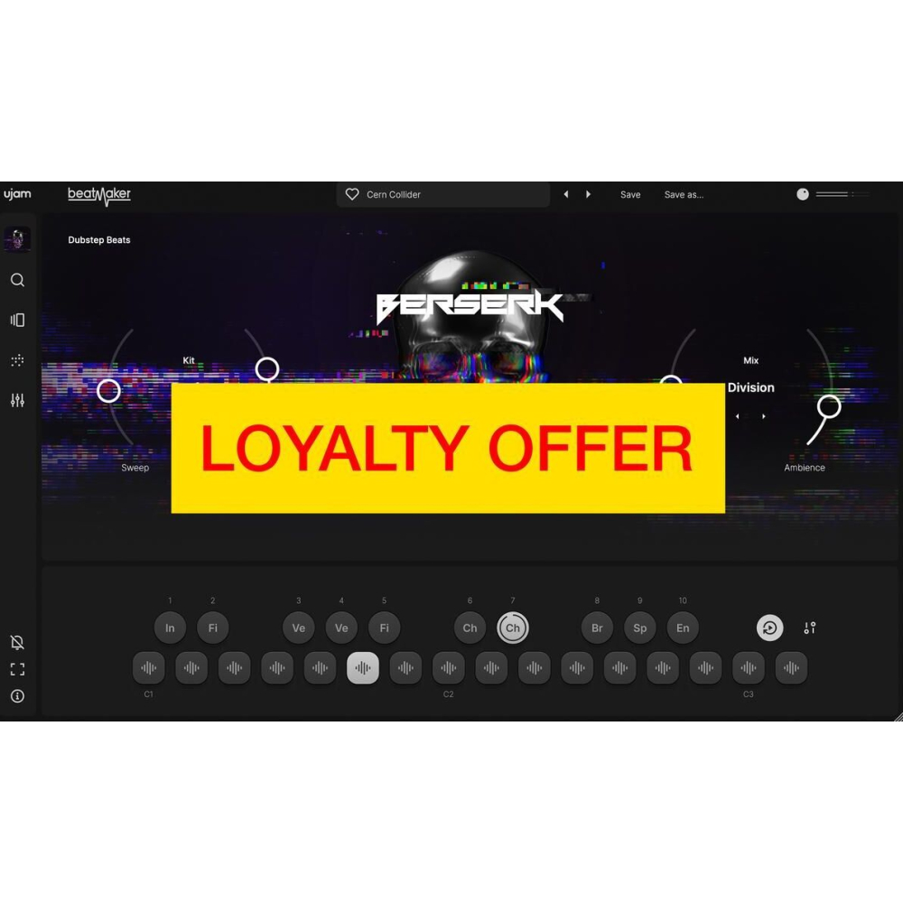 UJAM Crossgrade to BERSERK