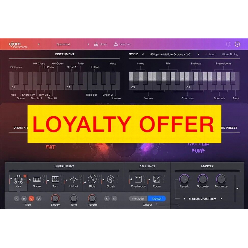 UJAM Crossgrade to PHAT 2