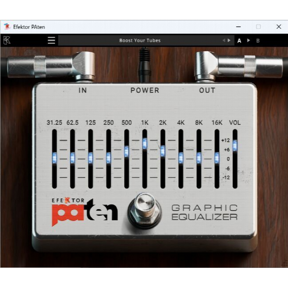 Kuassa Efektor Paten Graphic Equalizer