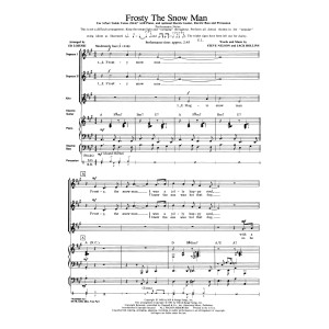 Frosty The Snow Man (arr. Ed Lojeski)