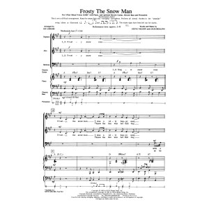 Frosty The Snow Man (arr. Ed Lojeski)