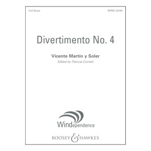 Divertimento No. 4 (ed. Patricia Cornett) - Conductor Score (Full Score)