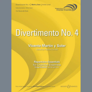 Divertimento No. 4 (ed. Patricia Cornett) - Oboe 2