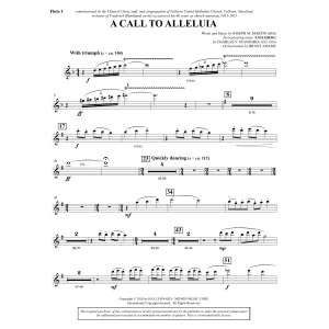 A Call to Alleluia (Full Orchestra) - Flute 1