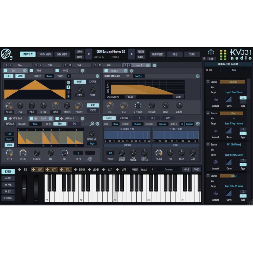 KV331 SynthMaster 3 - Actualización SM 2