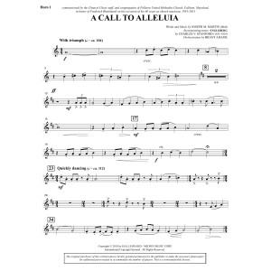 A Call to Alleluia (Full Orchestra) - F Horn 1