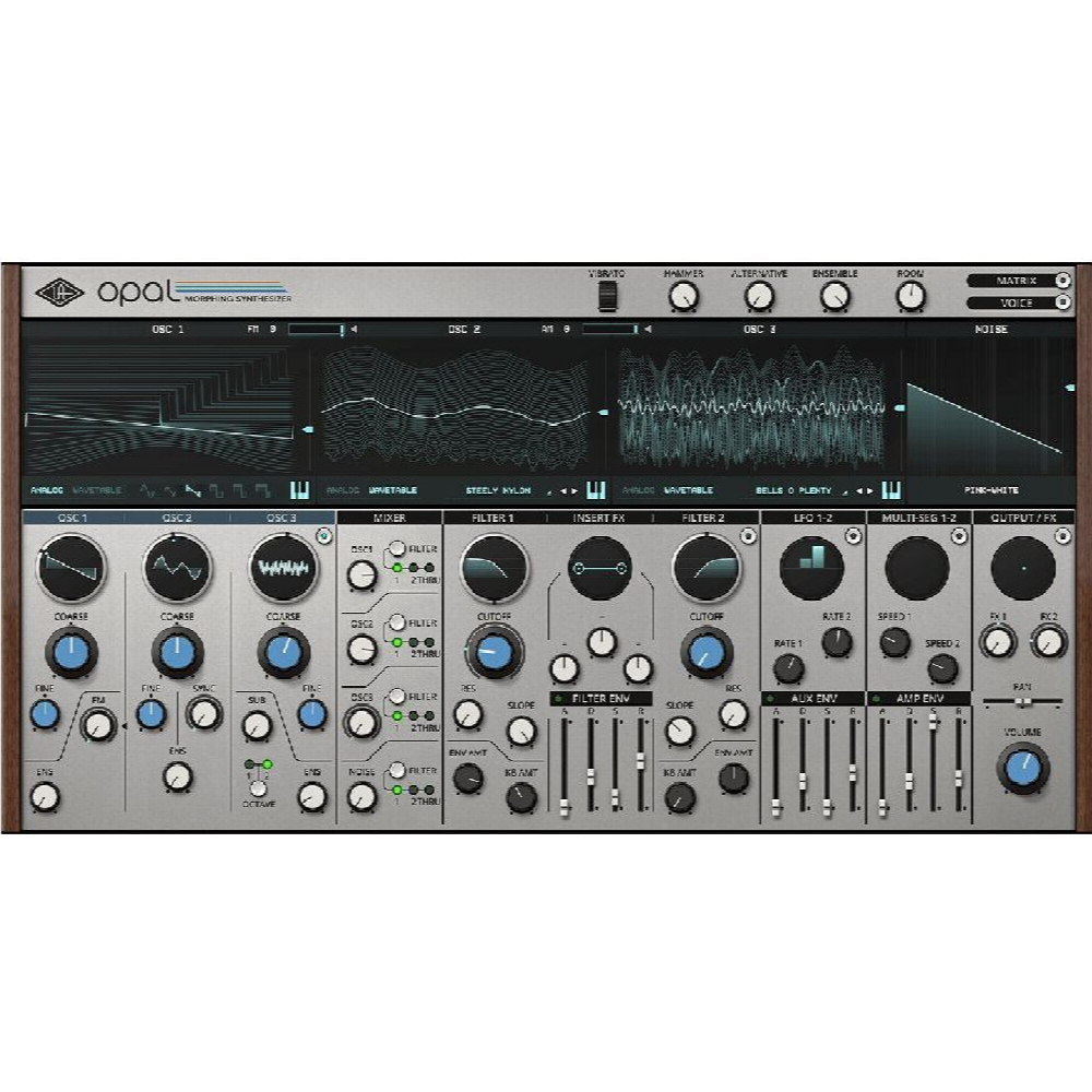 Universal Audio UAD Opal Morphing Synthesizer Native
