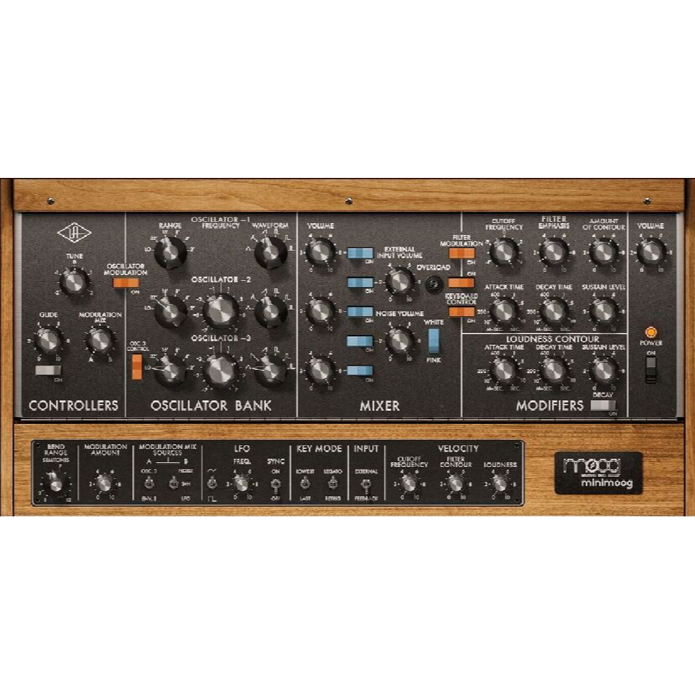 Universal Audio UAD Moog Minimoog Native