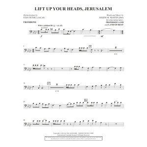 Lift Up Your Heads, Jerusalem (Consort) - Trombone