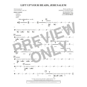 Lift Up Your Heads, Jerusalem (Consort) - Percussion