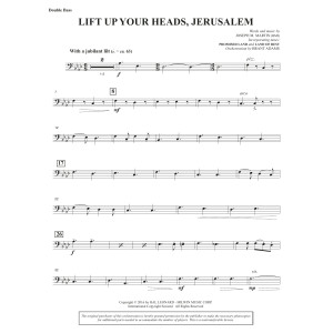 Lift Up Your Heads, Jerusalem (Orchestra) - Double Bass