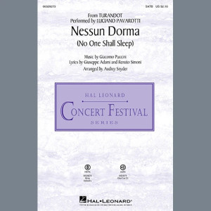 Nessun Dorma (No One Shall Sleep) (from Turandot) (arr. Audrey Snyder) - Timpani (optional)