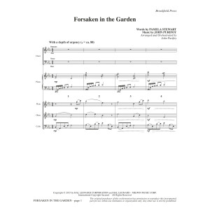 Forsaken in the Garden - Full Score