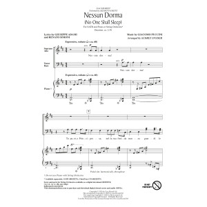 Nessun Dorma (No One Shall Sleep) (from Turandot) (arr. Audrey Snyder)