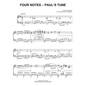 Four Notes - Paul's Tune