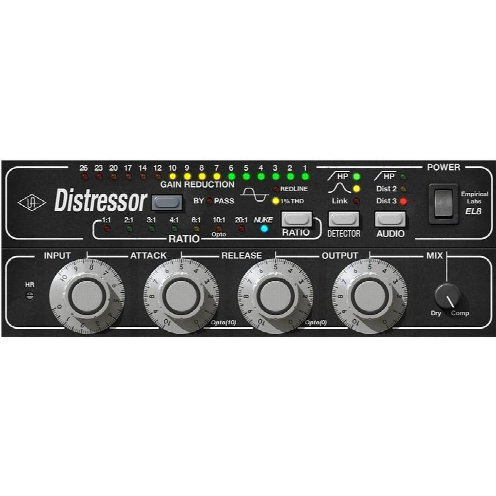 Universal Audio UAD Empirical Labs EL8 Distressor Comp Native