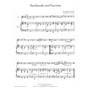 Sarabanda And Gavotta