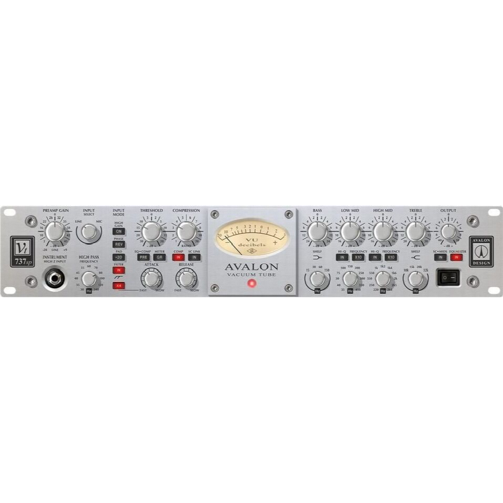 Universal Audio UAD Avalon VT-737 Tube Channel Strip Native