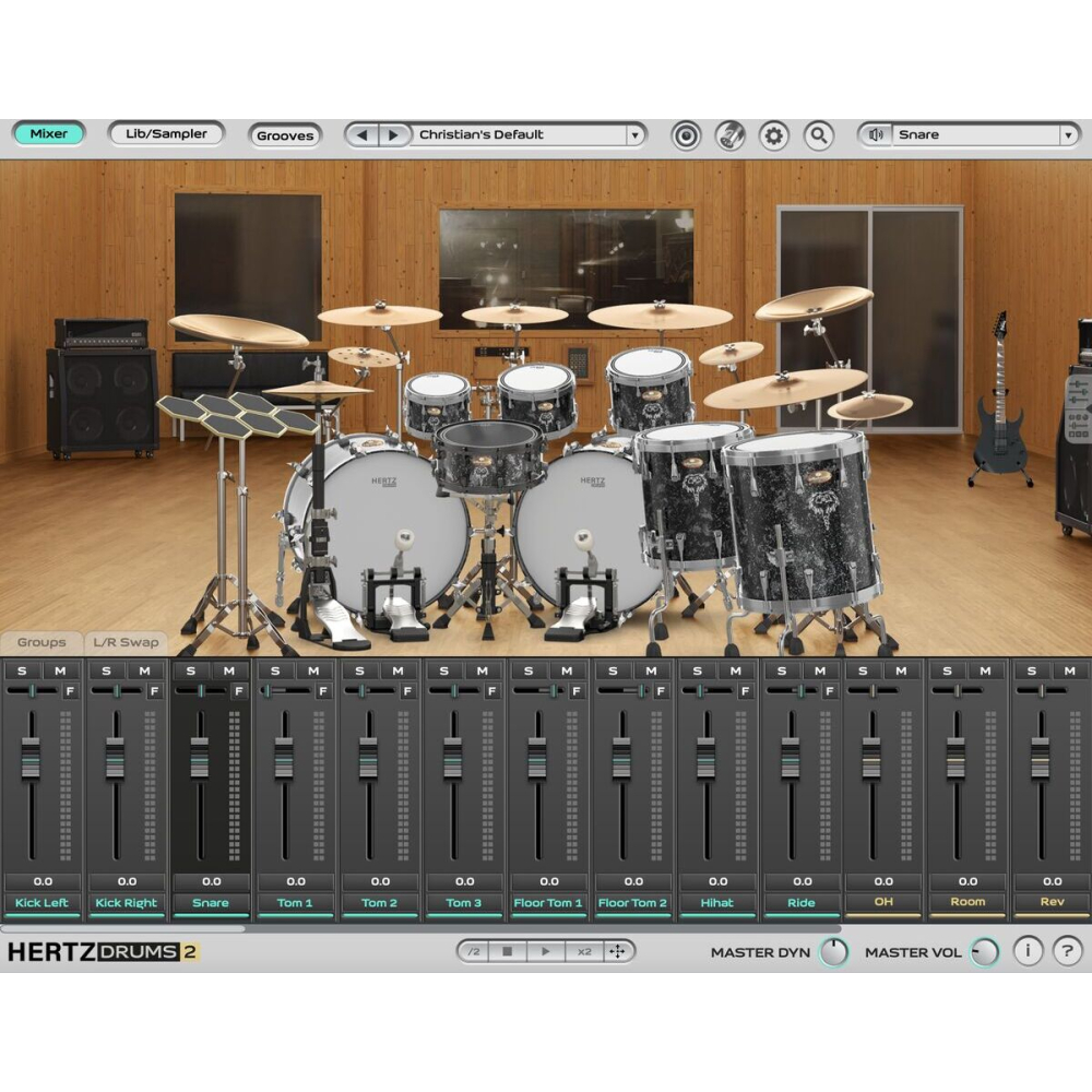 Hertz Instruments Hertz Donaldson Signature Drum Sound Pack