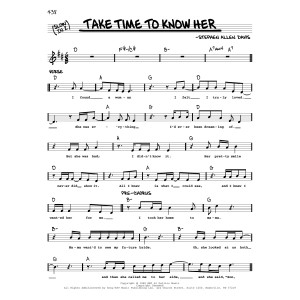 Take Time To Know Her