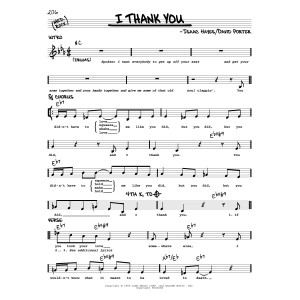 I Thank You